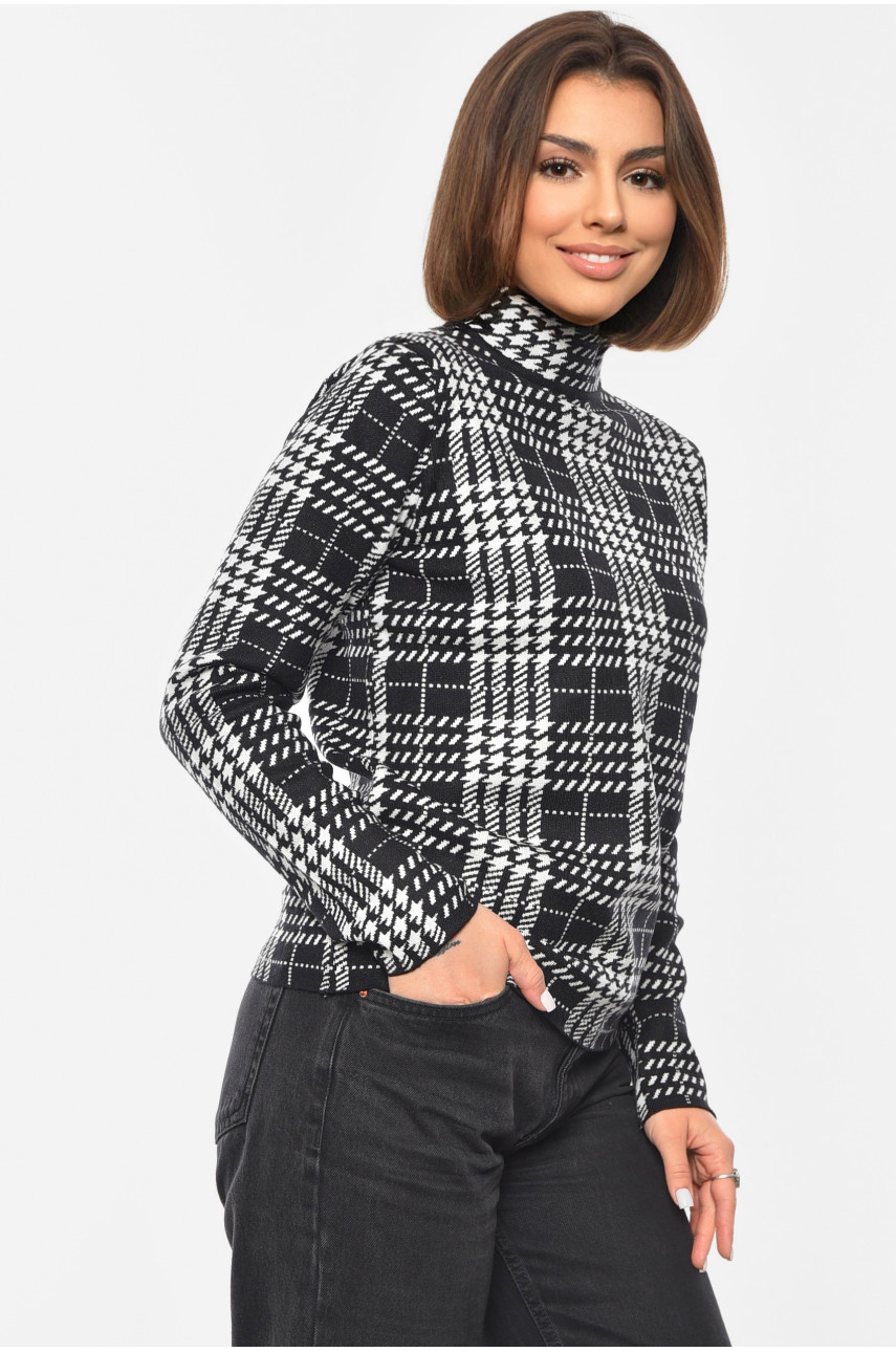 Светр жіночий черного кольору 3002 192421