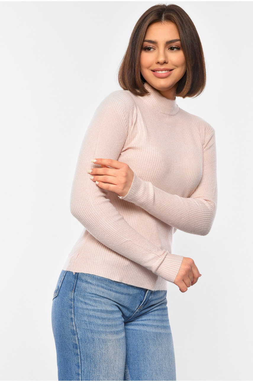 Кофта жіноча пудрового кольору 2032 192476