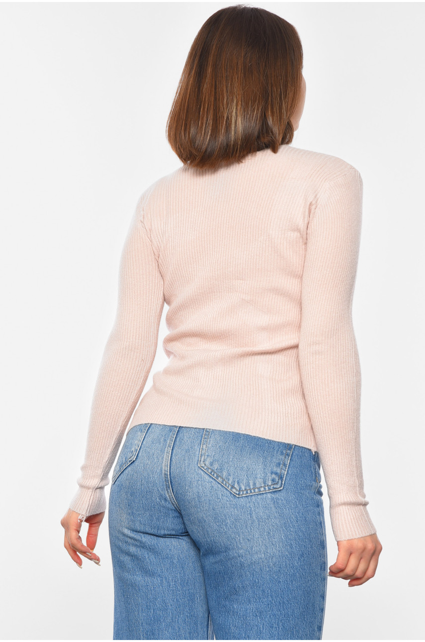 Кофта жіноча пудрового кольору 2032 192476 Кофта жіноча пудрового кольору 2032 192476