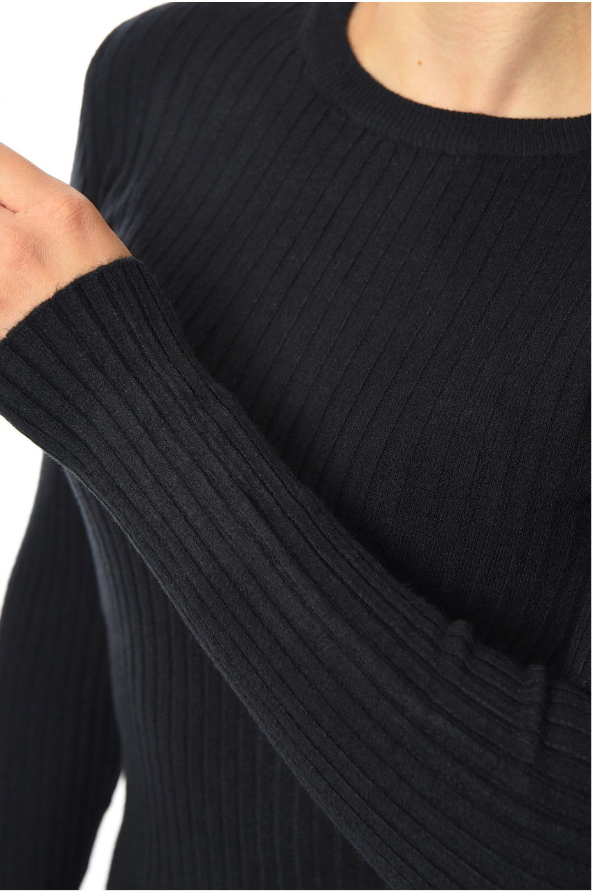 Кофта жіноча чорного кольору 2031 192481 Кофта жіноча чорного кольору 2031 192481