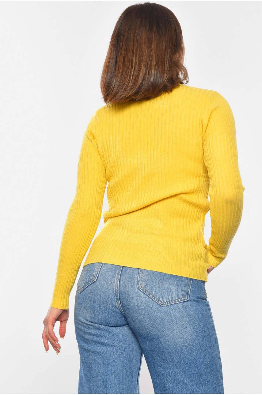 Кофта женская горчичного цвета 2031 192486 Кофта женская горчичного цвета 2031 192486