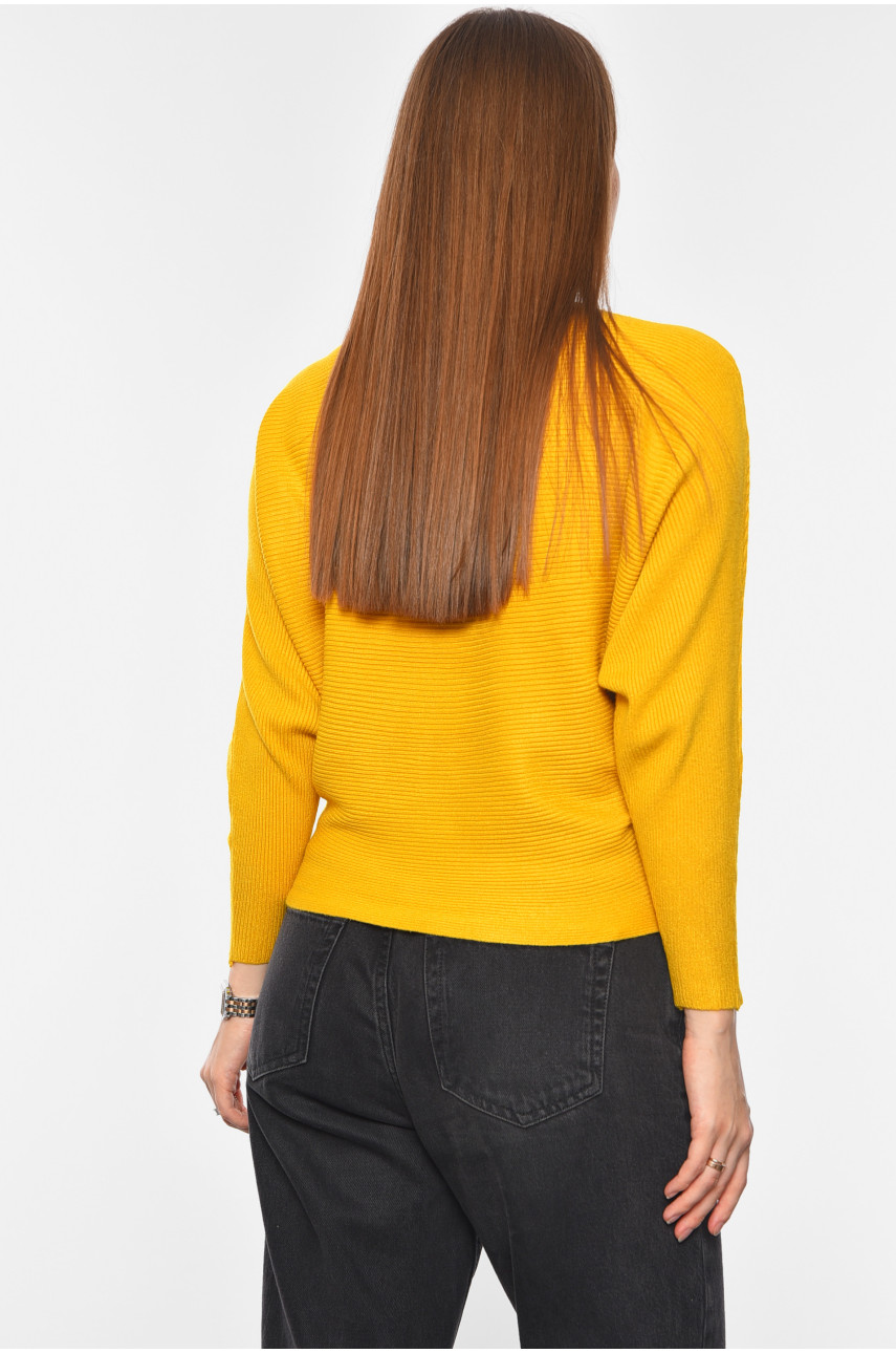 Свитер женский горчичного цвета 2034 192508