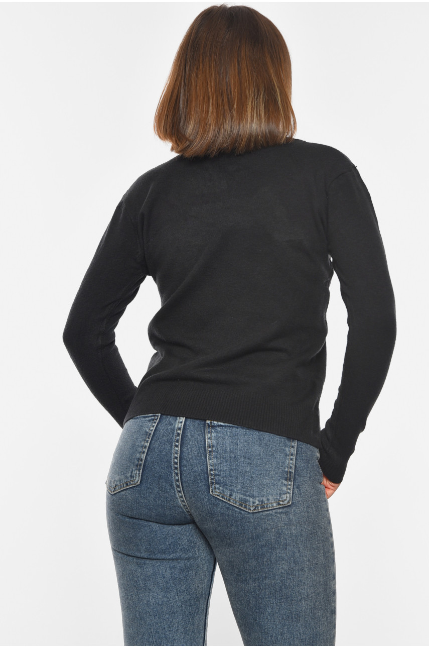 Свитер женский черного цвета 2033 192513