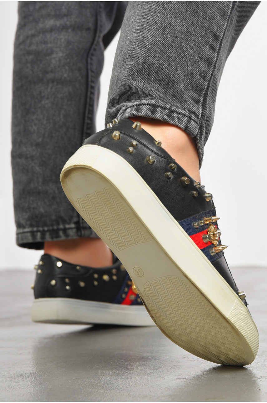 Кроссовки женские черного цвета на шнуровке 1849950 192742 Кроссовки женские черного цвета на шнуровке 1849950 192742