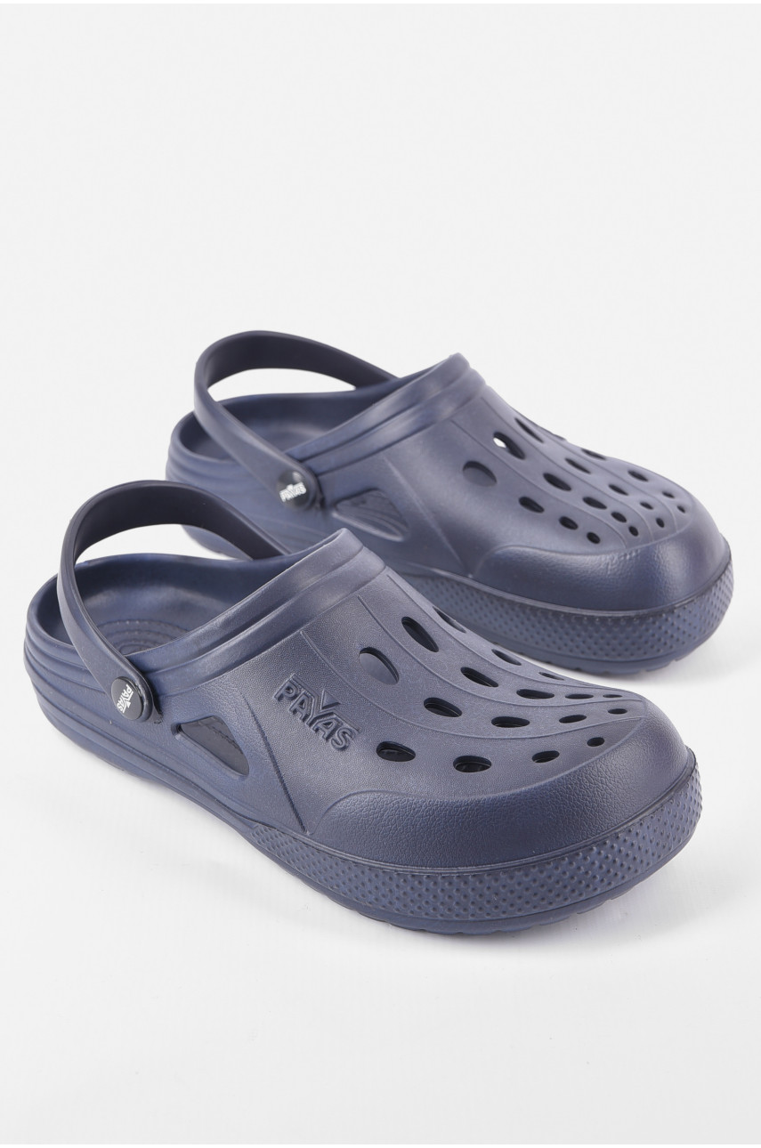Крокси чоловічі темно-синього кольору 192753