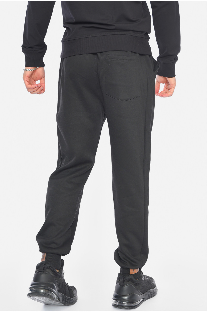 Спортивные штаны мужские черного цвета 2216 192781 Спортивные штаны мужские черного цвета 2216 192781
