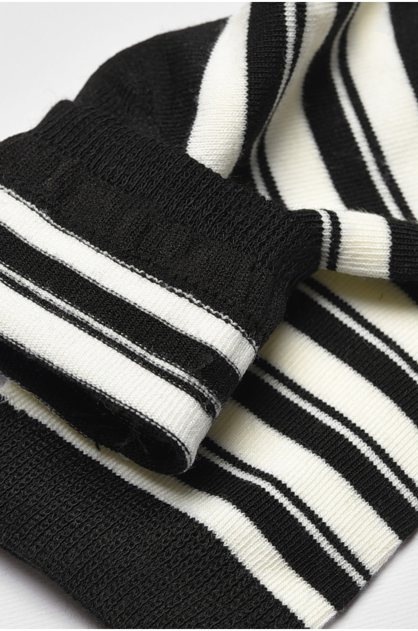 Шкарпетки дитячі демісезонні чорного кольору з малюнком 3167 192852 Шкарпетки дитячі демісезонні чорного кольору з малюнком 3167 192852