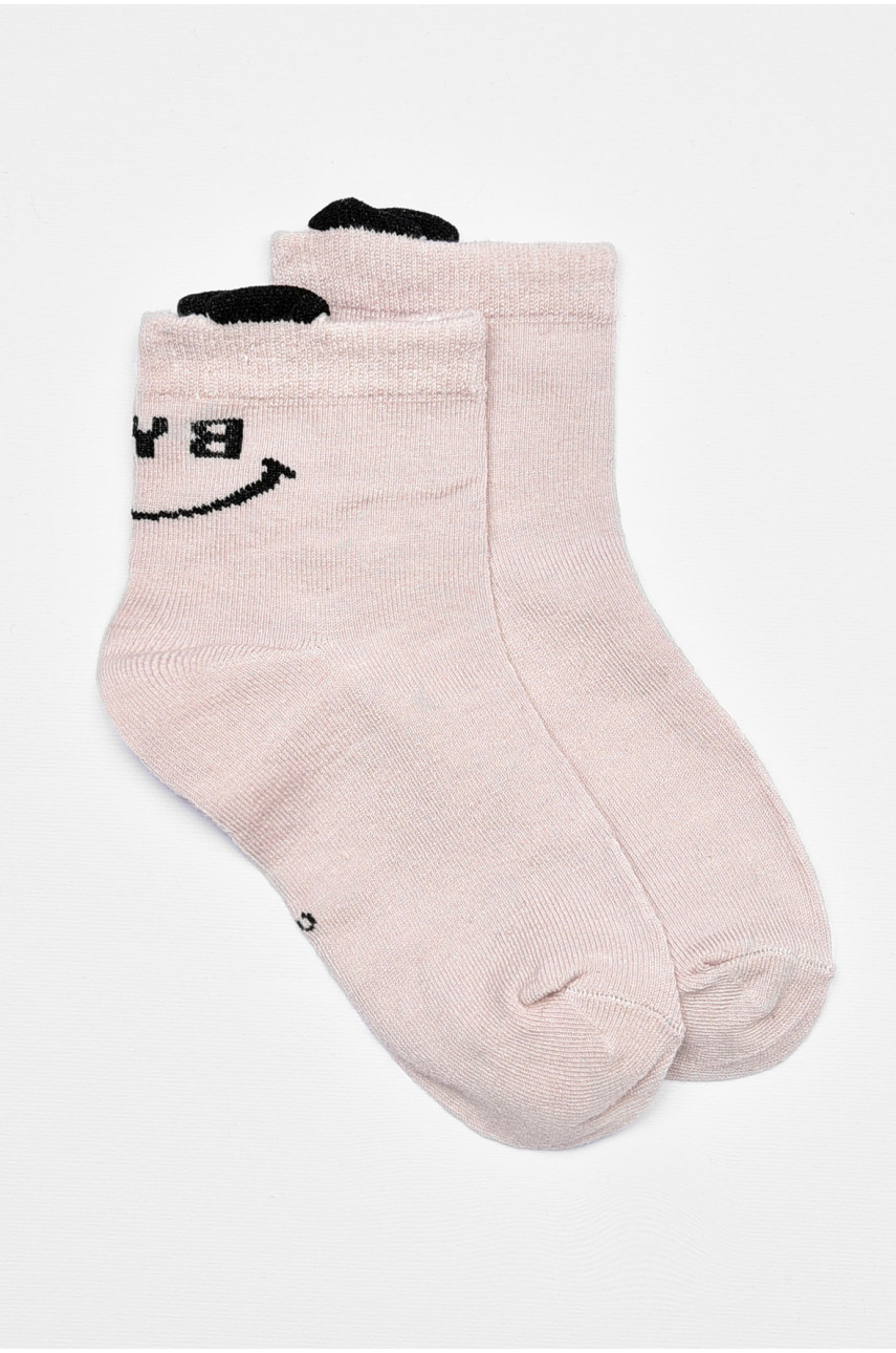 Шкарпетки дитячі демісезонні сірого кольору з малюнком 3186 192865 Шкарпетки дитячі демісезонні сірого кольору з малюнком 3186 192865