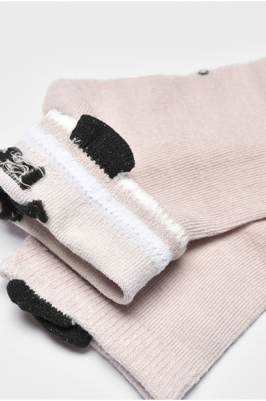 Шкарпетки дитячі демісезонні сірого кольору з малюнком 3186 192865 Шкарпетки дитячі демісезонні сірого кольору з малюнком 3186 192865