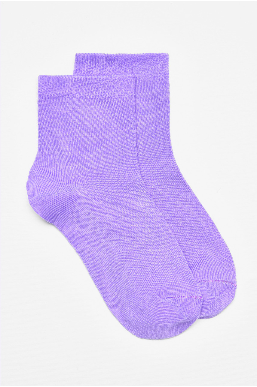 Носки детские демисезонные фиолетового цвета 3722 192917