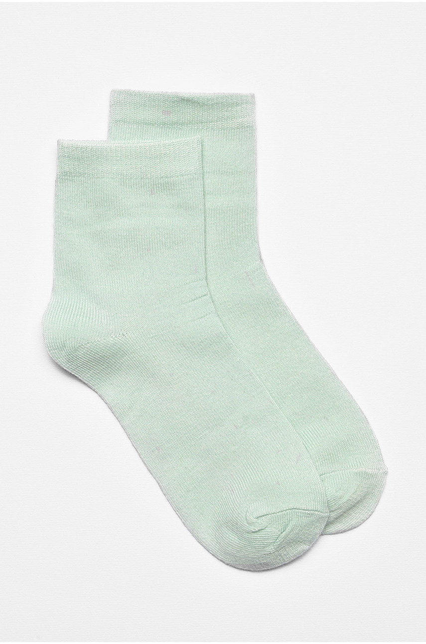 Носки детские демисезонные мятного цвета 3722 192918