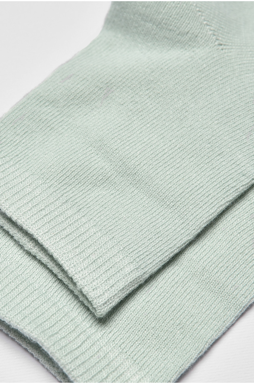 Носки детские демисезонные мятного цвета 3722 192918