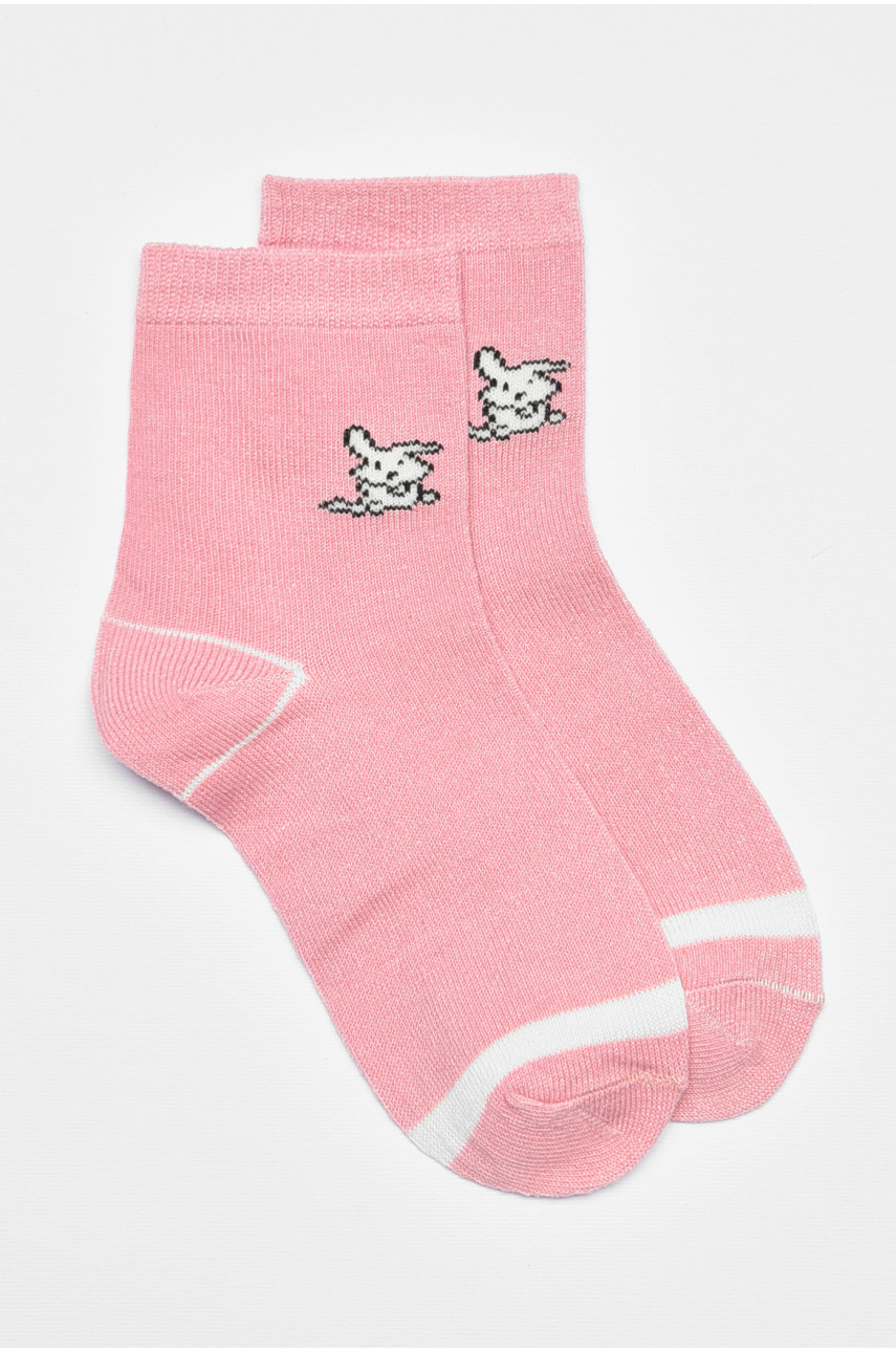 Носки детские демисезонные розового цвета 3722 192922