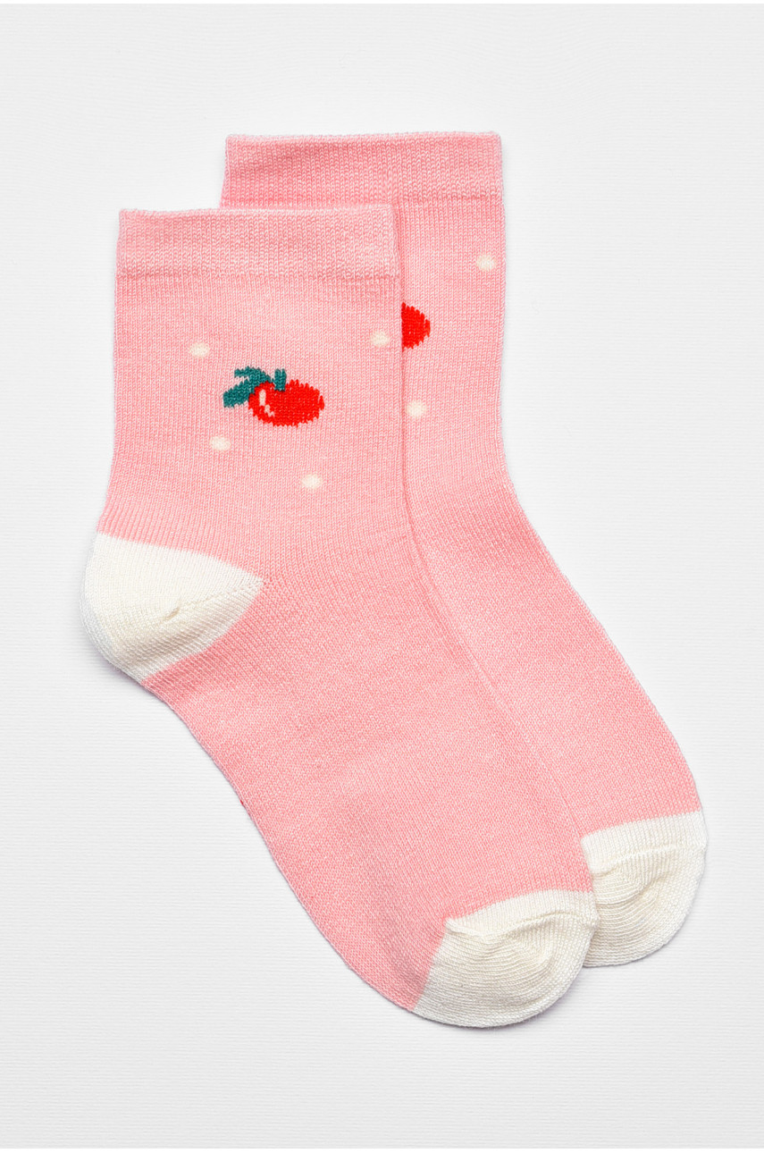 Носки детские демисезонные розового цвета 3722 192926