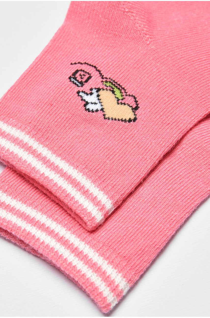 Носки детские демисезонные розового цвета 3722 192929