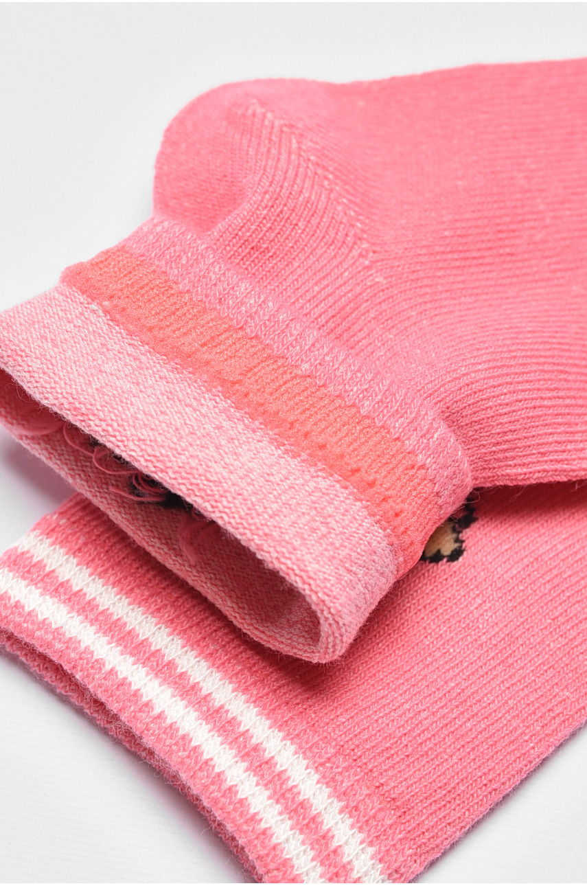 Носки детские демисезонные розового цвета 3722 192929