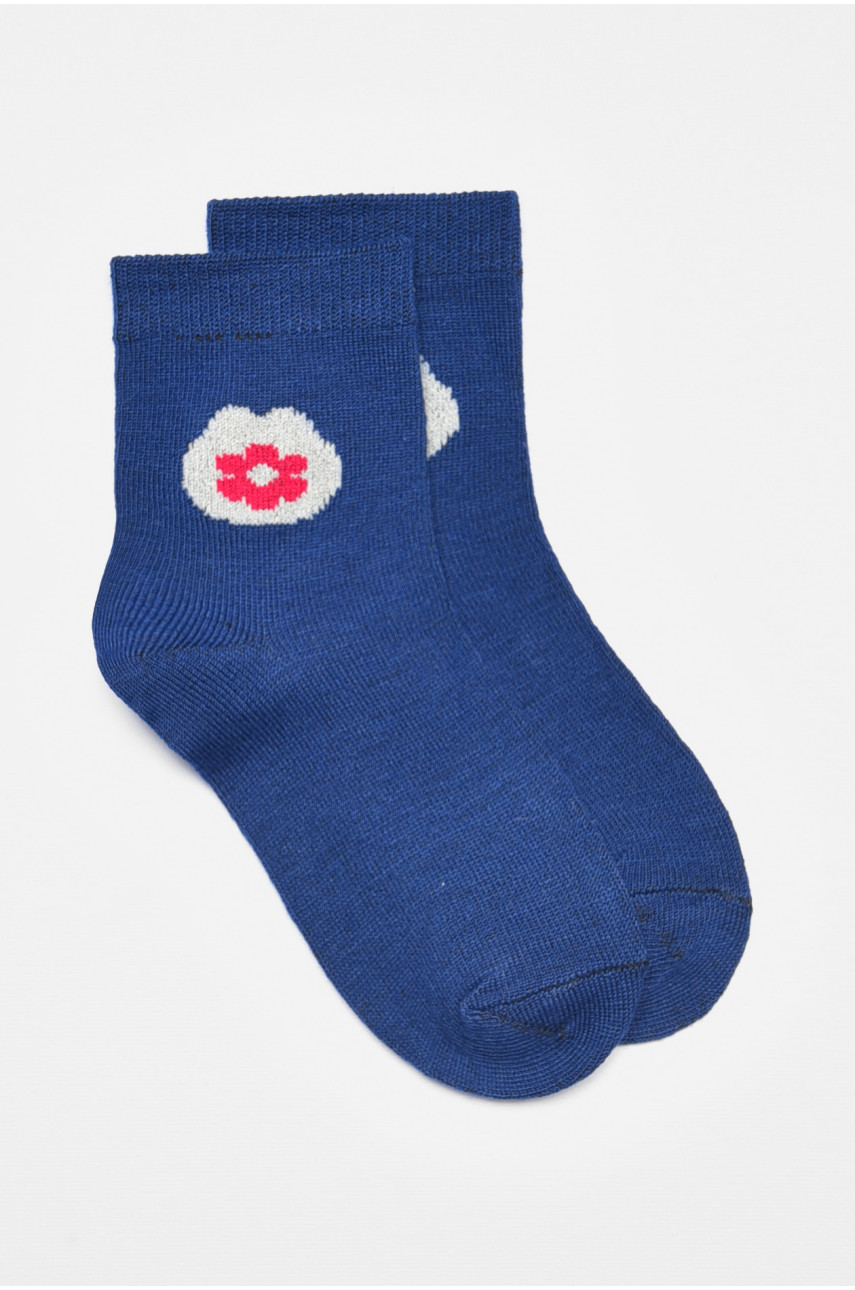 Носки детские демисезонные синего цвета 3722 192930