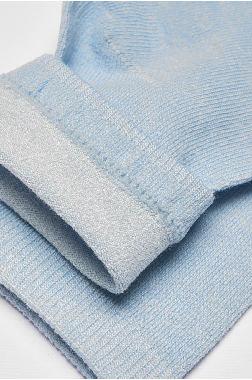 Шкарпетки дитячі демісезонні блакитного кольору 3367 192945 Шкарпетки дитячі демісезонні блакитного кольору 3367 192945