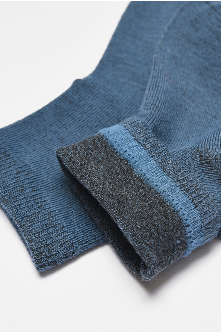 Шкарпетки дитячі демісезонні синього кольору 3367 192947