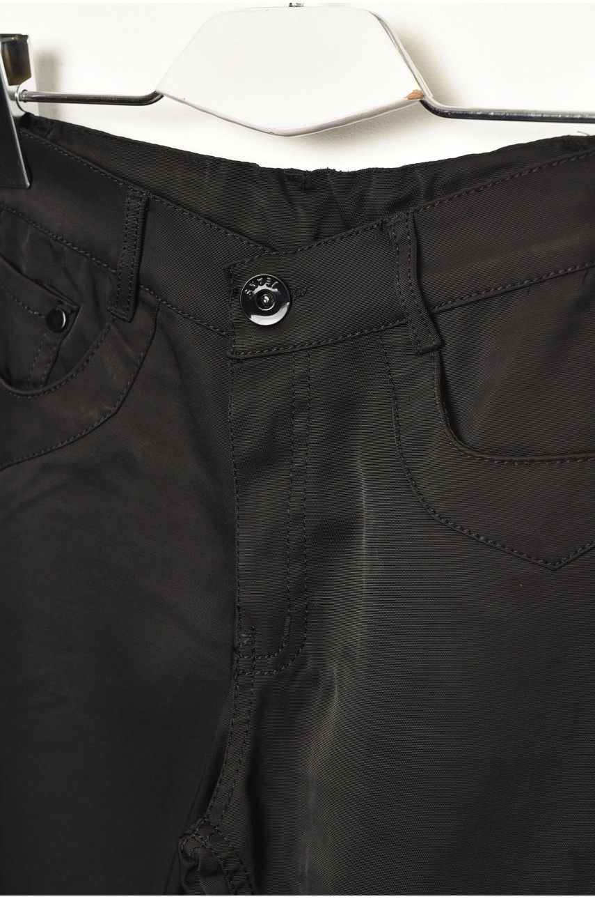 Штаны детские для девочки черного цвета 5003 192983 Штаны детские для девочки черного цвета 5003 192983