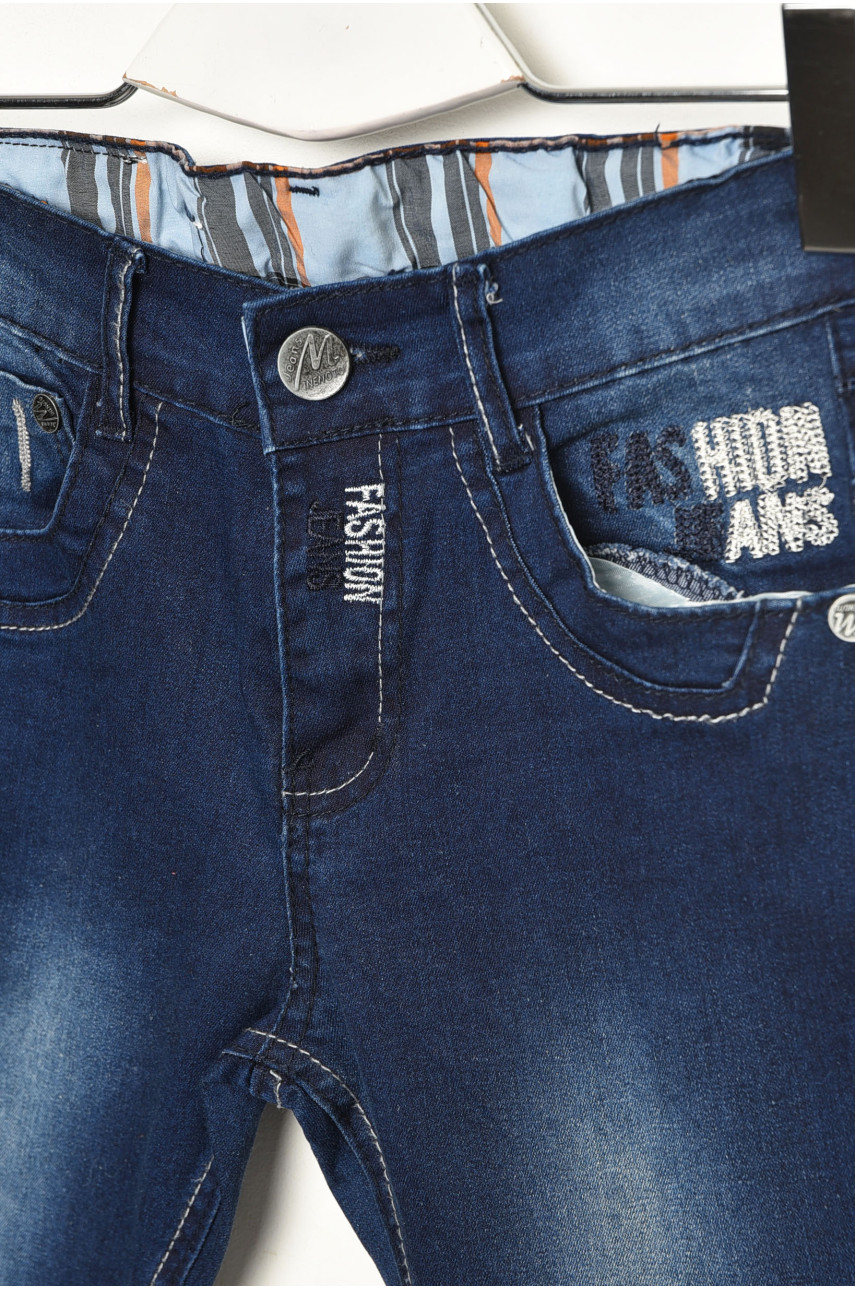 Джинси дитячі для дівчинки синього кольору 8881 193003 Джинси дитячі для дівчинки синього кольору 8881 193003