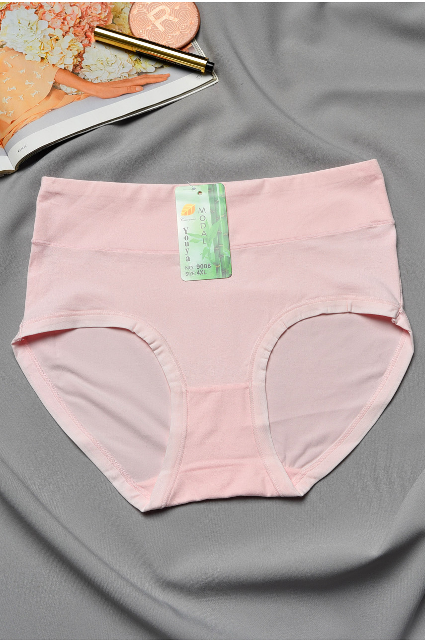 Трусы женские полубатальные розового цвета 9008 193096 Трусы женские полубатальные розового цвета 9008 193096