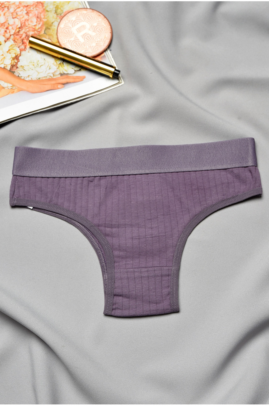 Трусы женские сиреневого цвета та07-1 193111
