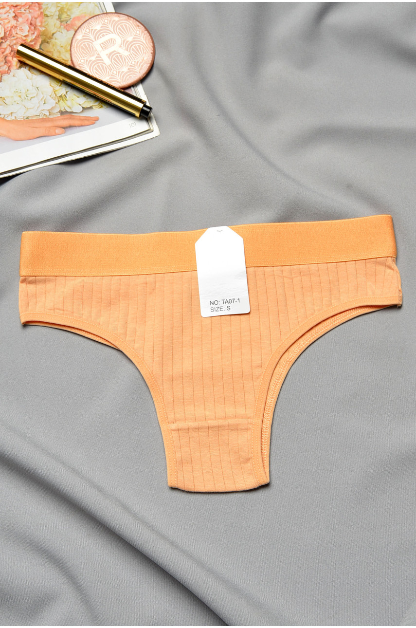 Трусы женские бежевого цвета та07-1 193112