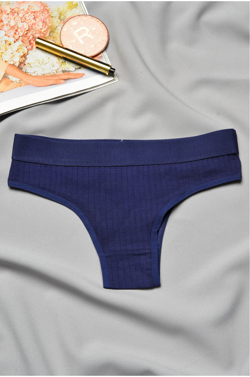 Трусы женские синего цвета та07-1 193113