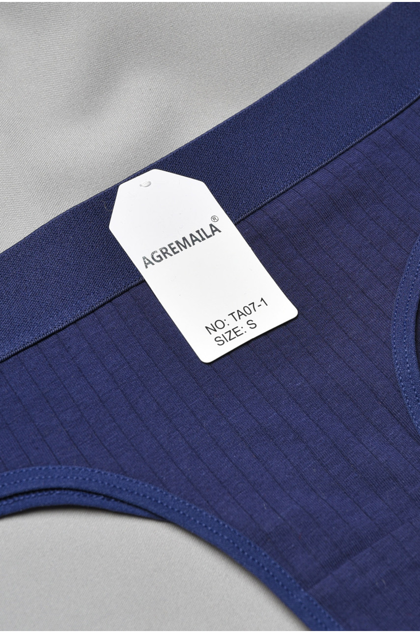 Трусы женские синего цвета та07-1 193113