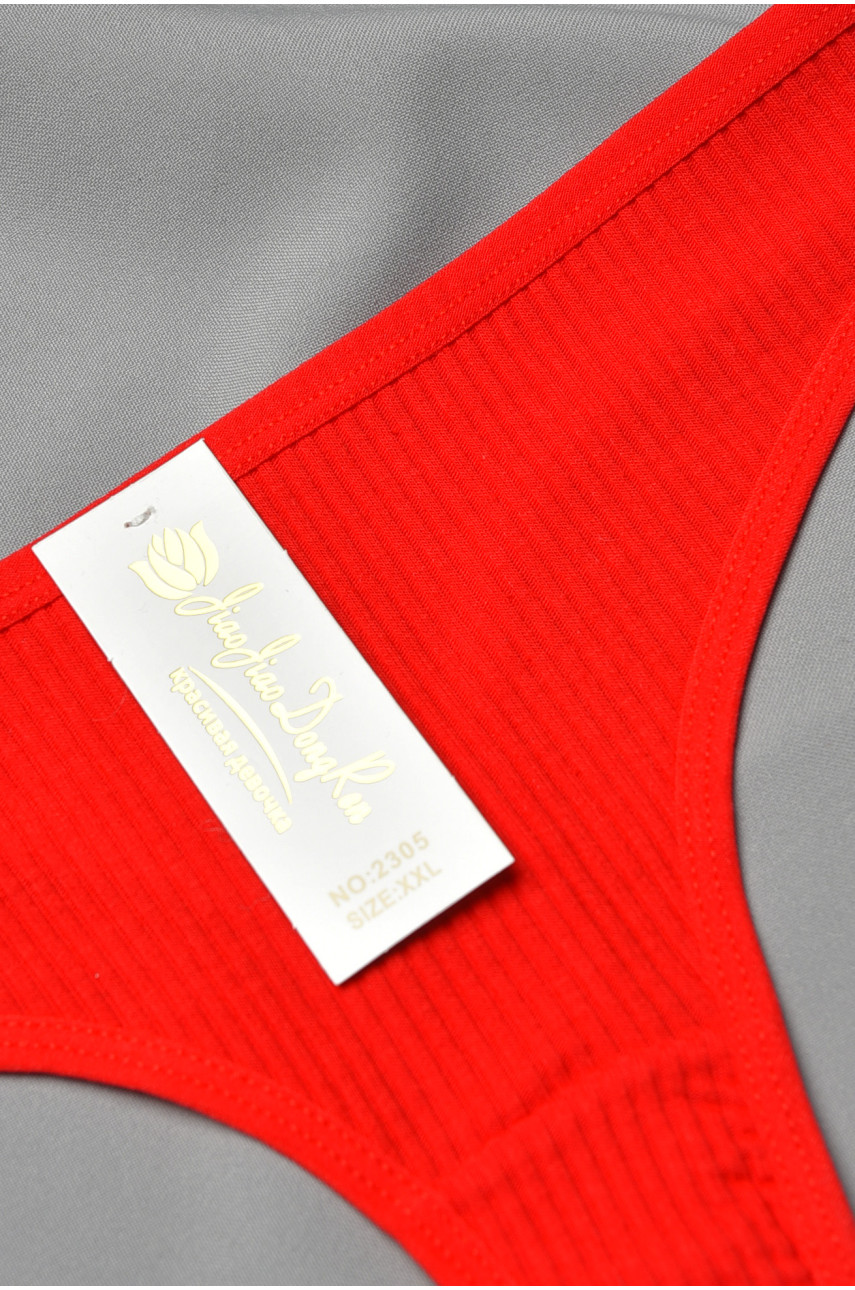 Стринги женские красного цвета 2305 193118