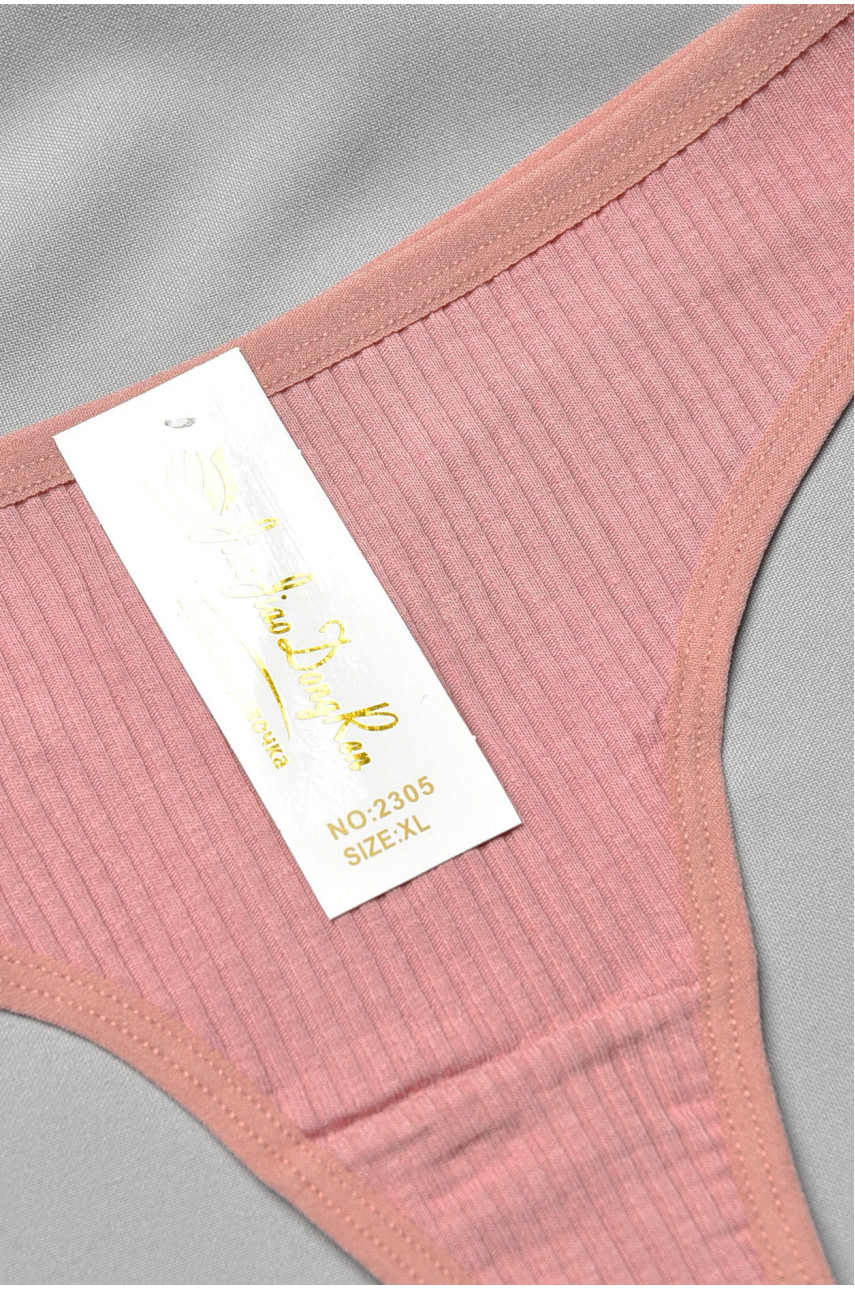 Стринги женские пудрового цвета 2305 193125 Стринги женские пудрового цвета 2305 193125