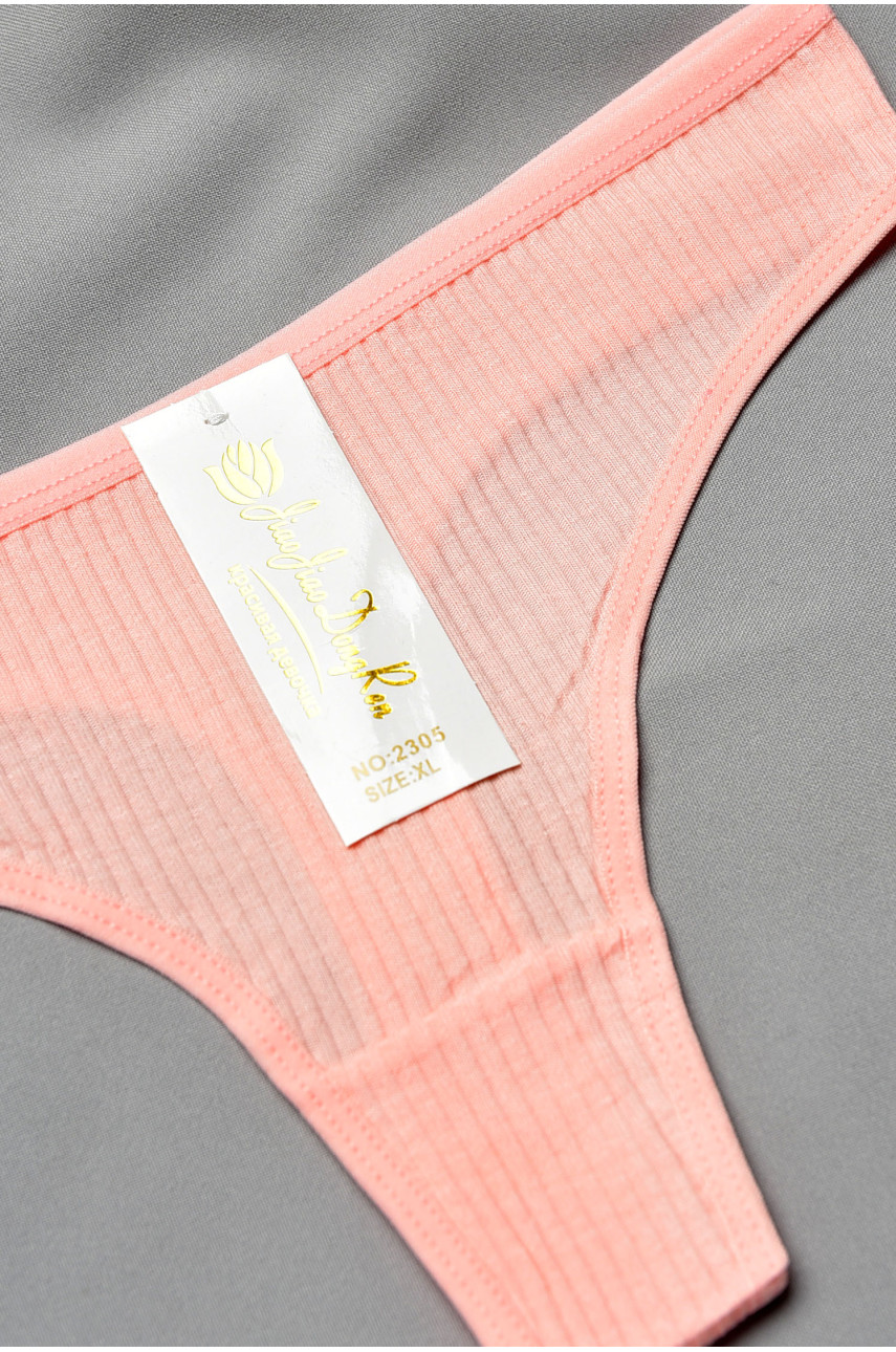 Стринги женские персикового цвета 2305 193129 Стринги женские персикового цвета 2305 193129