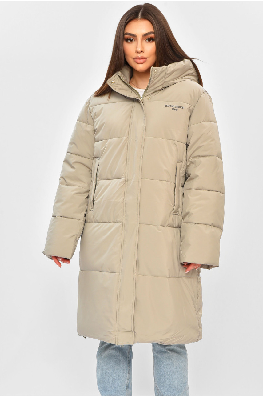 Куртка жіноча зимова м'ятного кольору 8051 193251 Куртка жіноча зимова м'ятного кольору 8051 193251