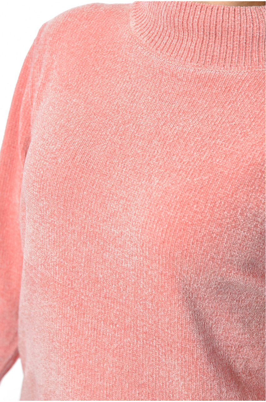 Светр жіночий акриловий пудрового кольору 2357 193279
