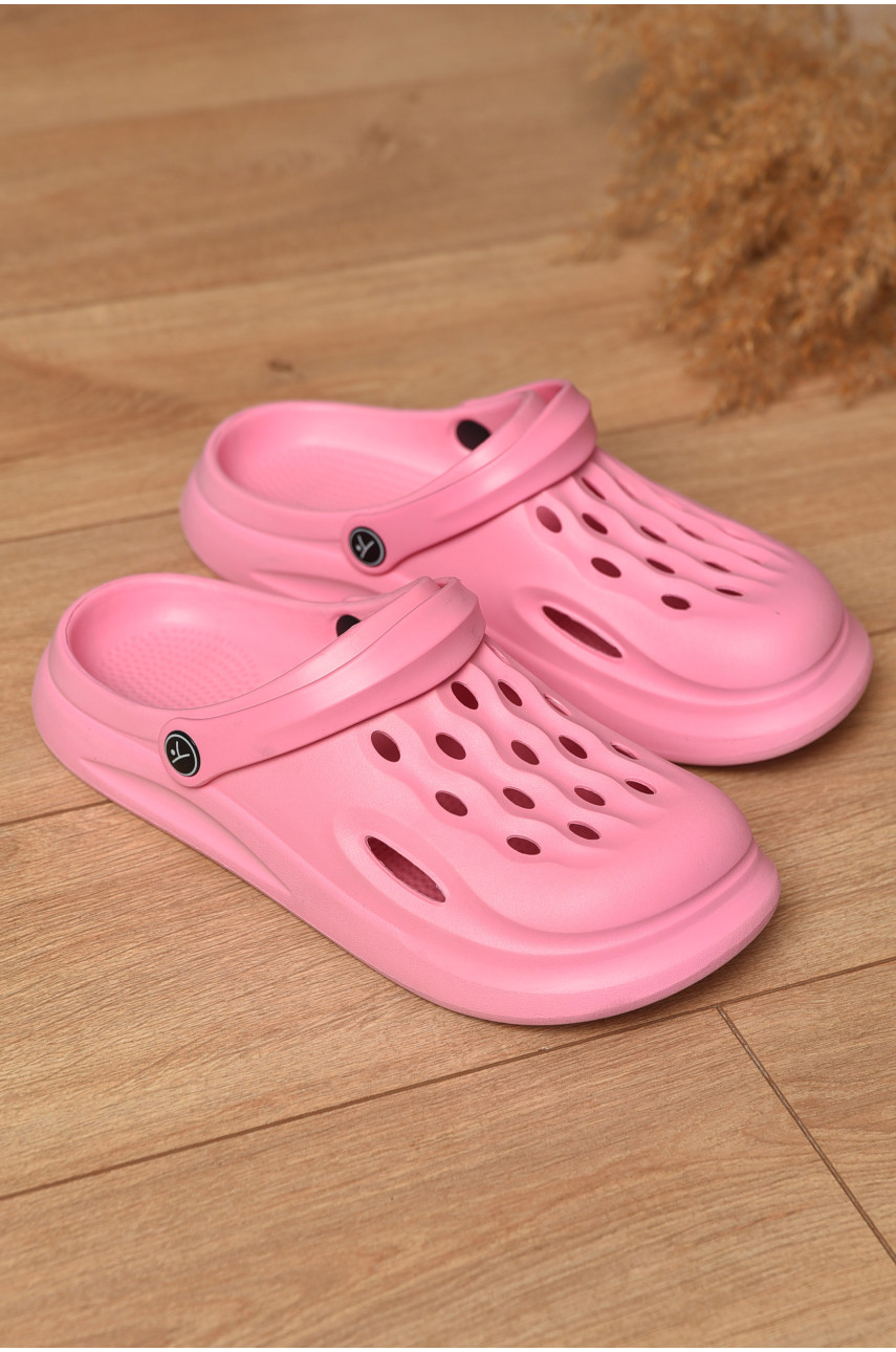Кроксы женские светло-розового цвета 201 193321