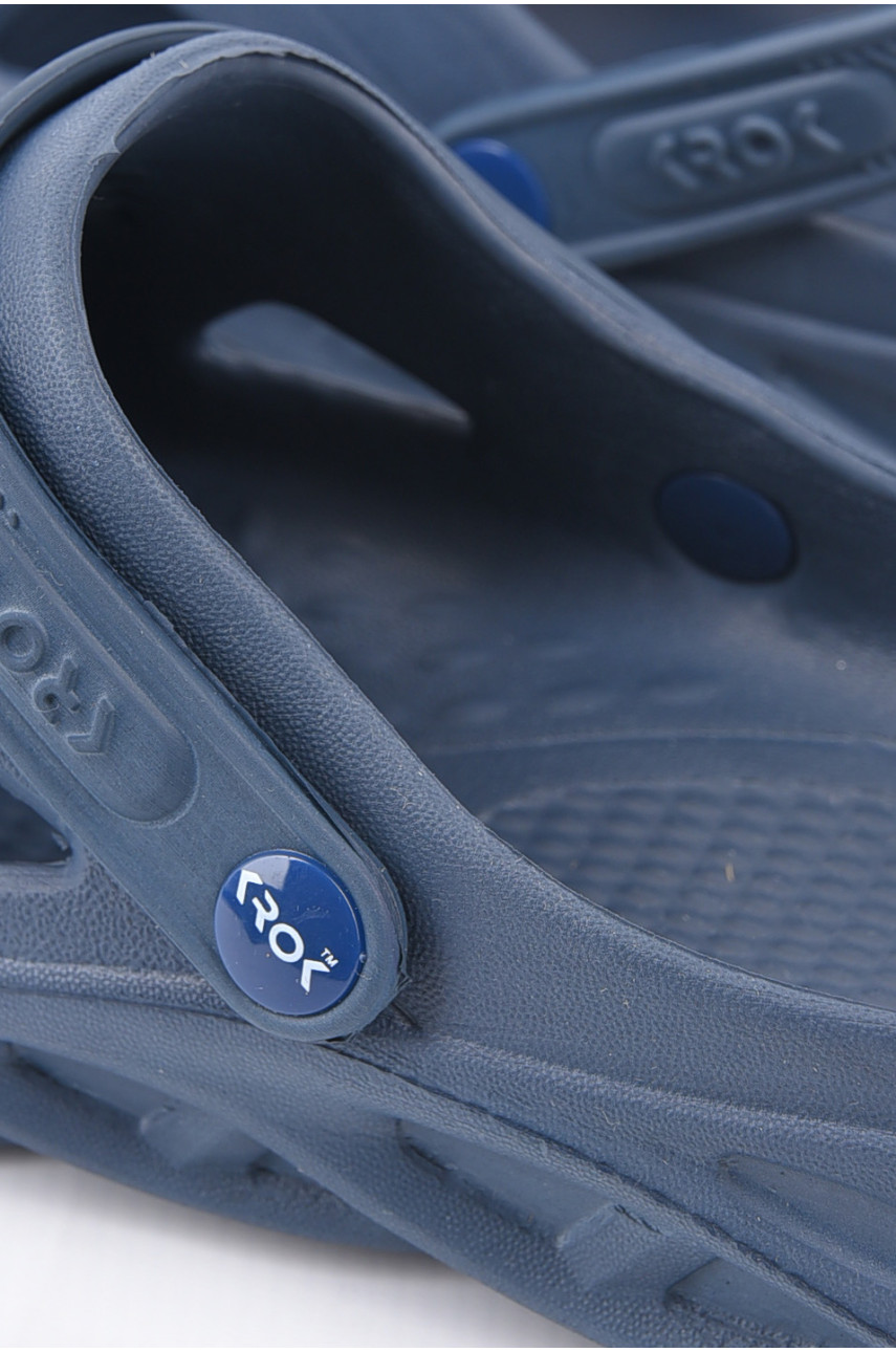 Крокси чоловічі темно-синього кольору 92 193389