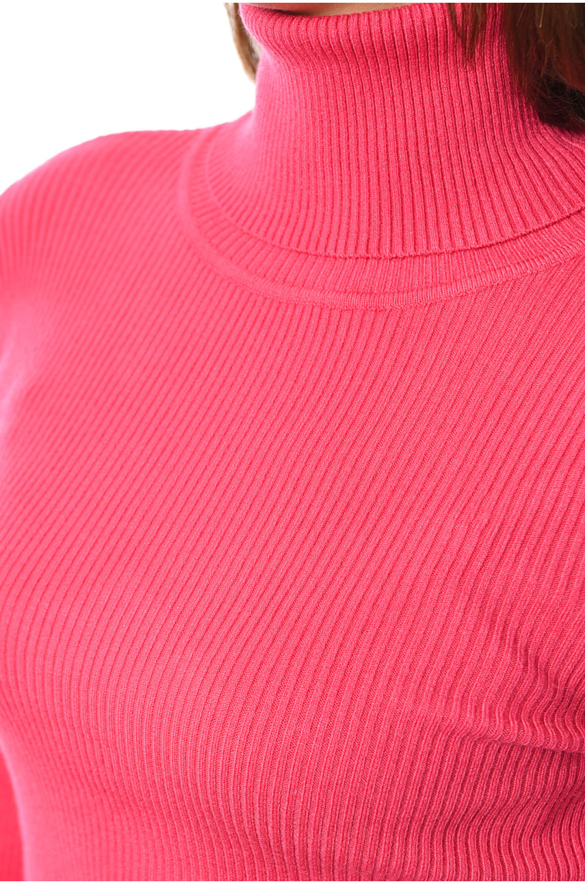 Гольф жіночий однотонний рожевого кольору 26575 193403 Гольф жіночий однотонний рожевого кольору 26575 193403