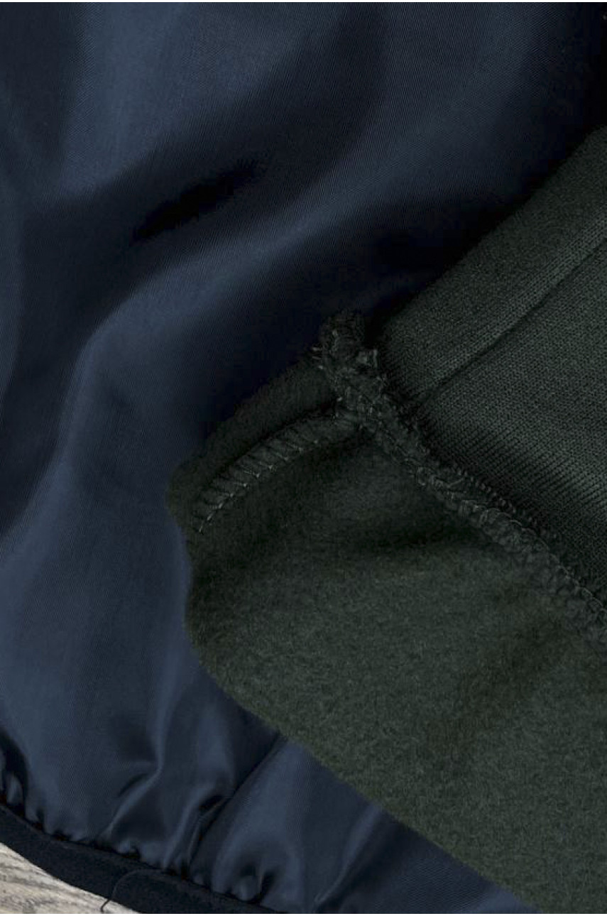 Спортивный костюм женский тройка на флисе цвета хаки 2066 193411