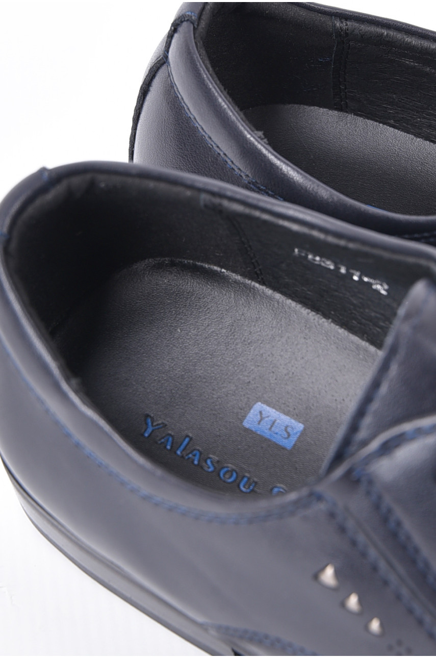 Туфлі чоловічі темно-синього кольору FB311-2 193428