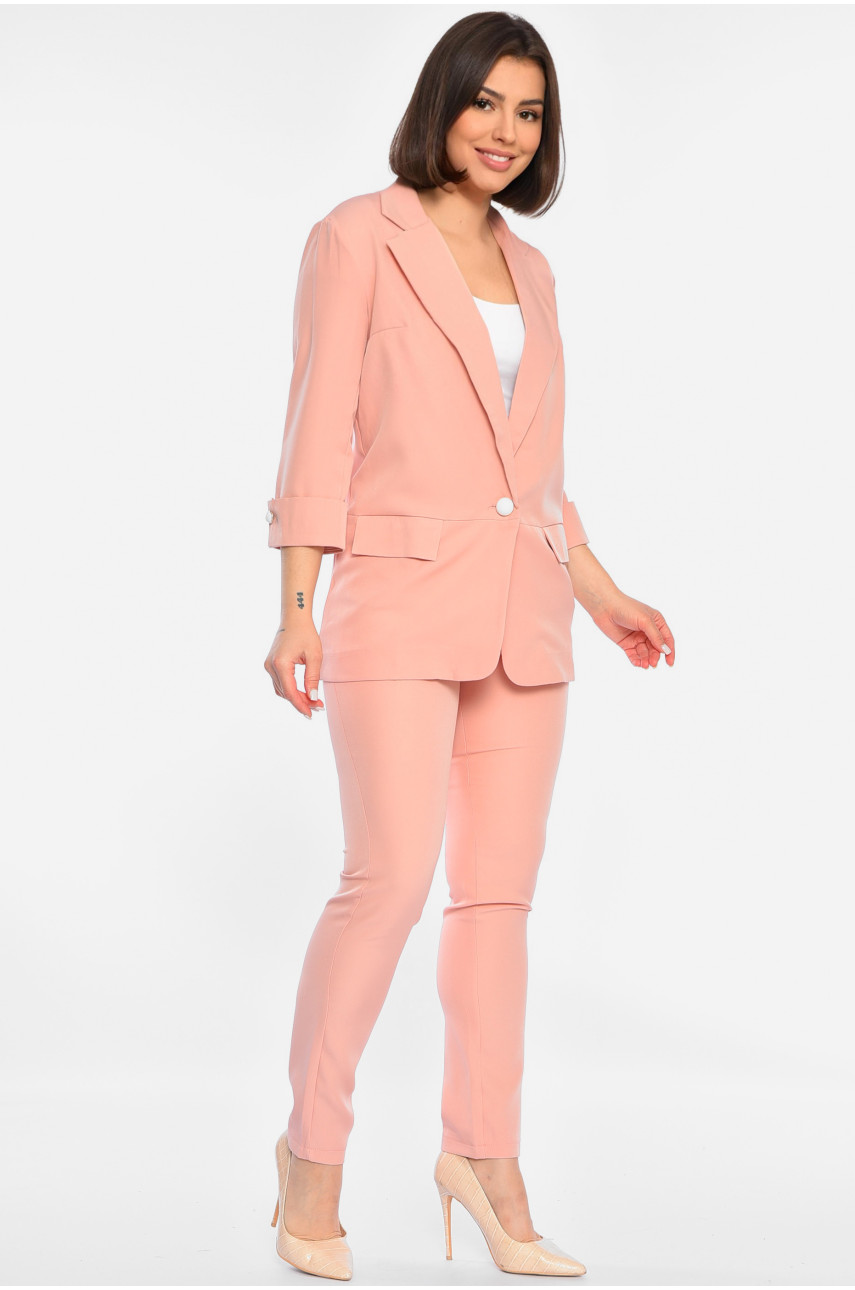 Костюм женский пудрового цвета 016 193551 Костюм женский пудрового цвета 016 193551