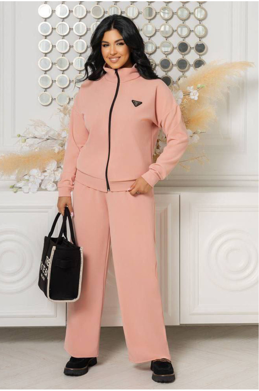 Костюм женский пудрового цвета 7610 193618 Костюм женский пудрового цвета 7610 193618