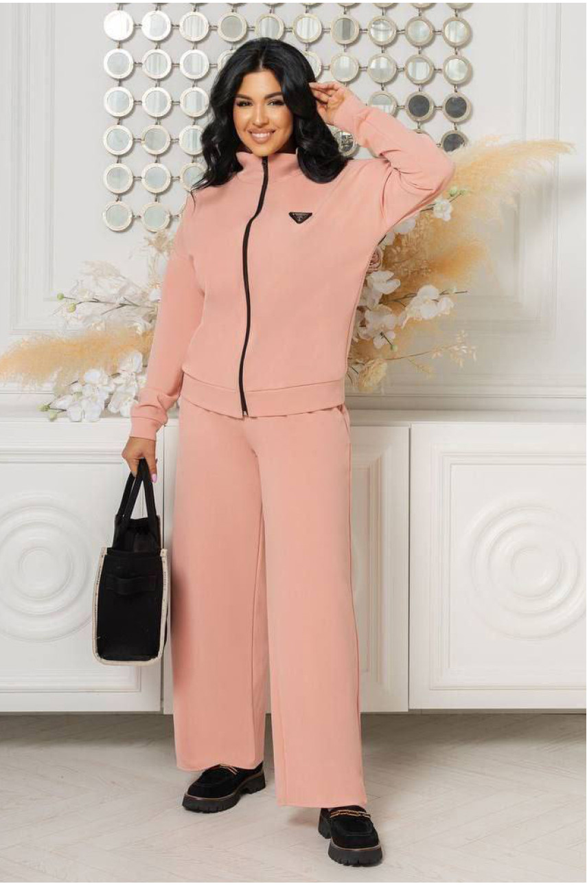 Костюм женский пудрового цвета 7610 193618 Костюм женский пудрового цвета 7610 193618