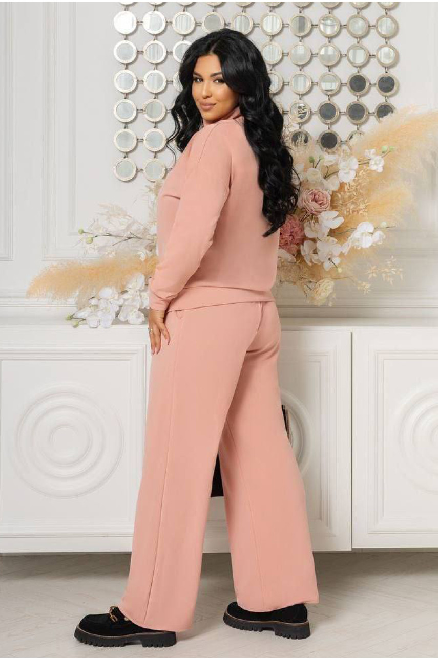 Костюм женский пудрового цвета 7610 193618 Костюм женский пудрового цвета 7610 193618