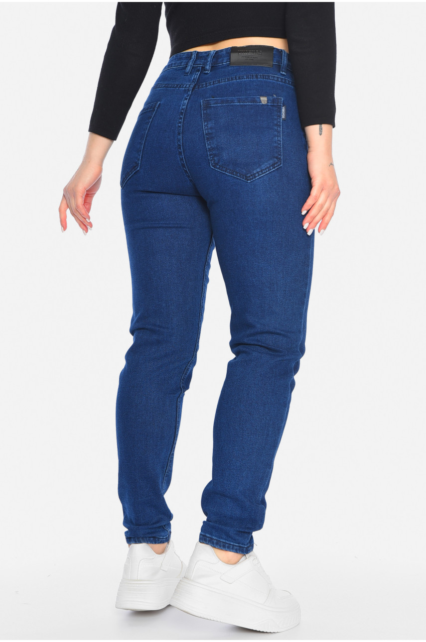 Джинсы женские синего цвета 872-3а 193816