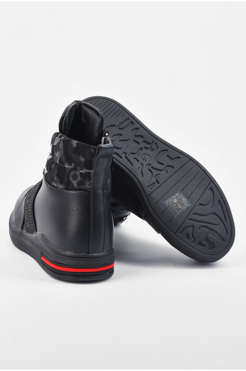 Ботинки детские демисезон черного цвета 2070896 193820