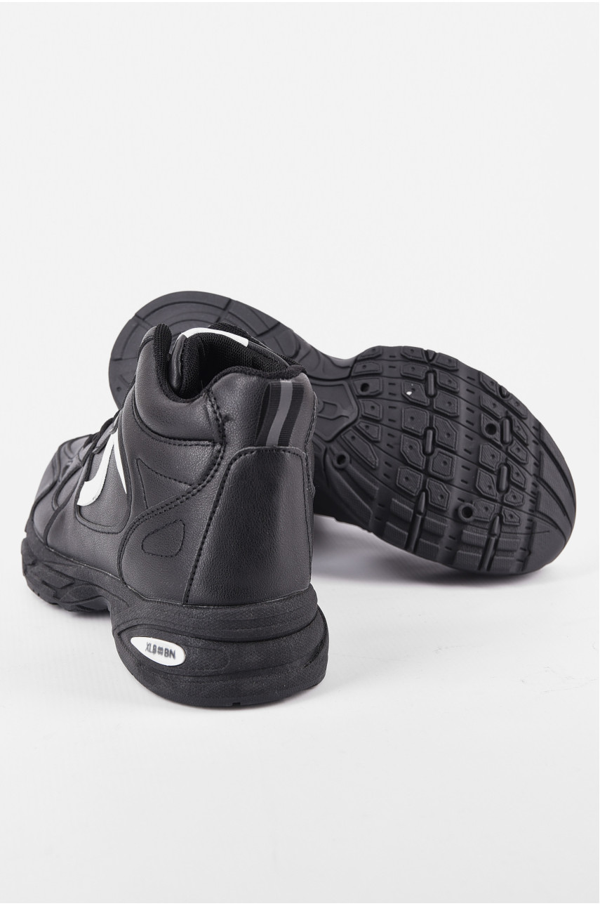 Кросівки чоловічі зимові чорного кольору 101-2 193862