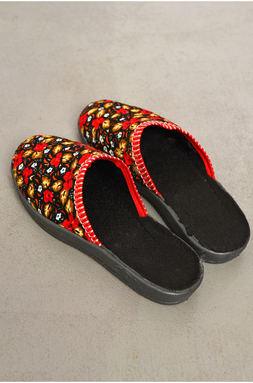 Капці жіночі чорного кольору АСА Китай 193863