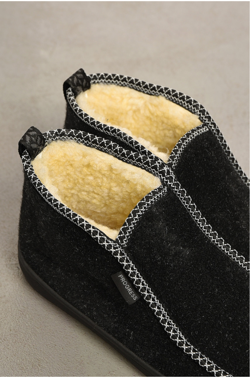 Бурки женские на меху темно-серого цвета 4607 193869 Бурки женские на меху темно-серого цвета 4607 193869