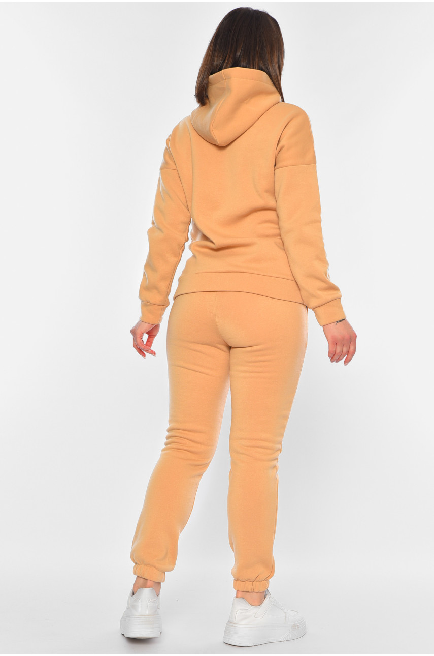 Спортивний костюм жіночий бежевого кольору 193903